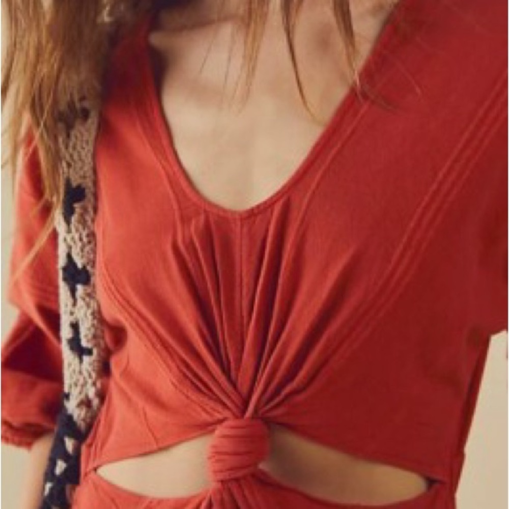 Free People Knotty But Nice Rompers - Picture 2 of 4
